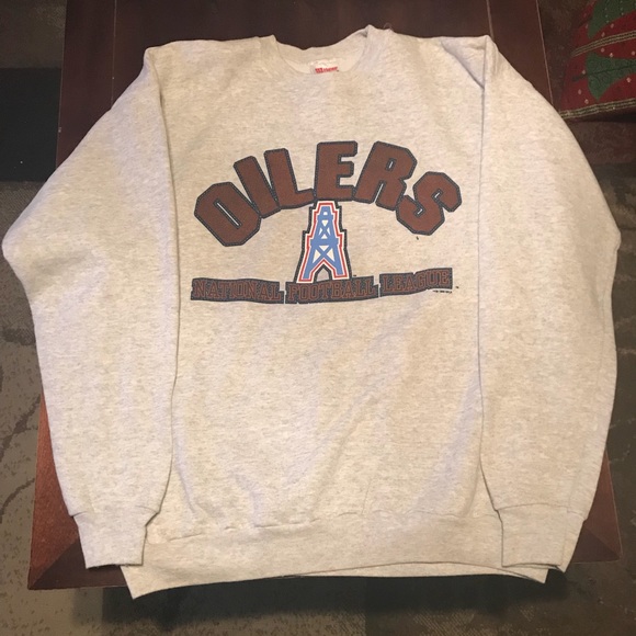 Vintage Houston Oilers Crewneck Sweatshirt-vintage Houston 